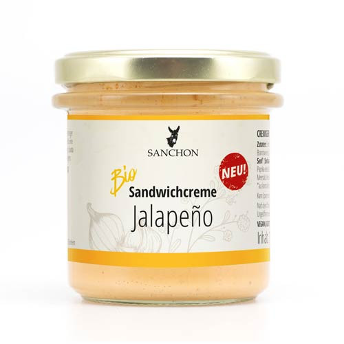 Bio Jalapeño Szendvicskrém – vegán & gluténmentes