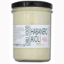  Habanero chilis  Bio aioli mártás