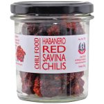 Red Savina Habanero chili – egész, szárított chili